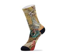 NUYFVG Vintage World Paris American Fancy - Calcetines casuales para deportes al aire libre, hasta el tobillo, calcetines de vestir para hombres y mujeres, 1 paquete, 2, Altoa única