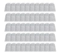 Nuyhadds Bolsas para el polvo para zapatos, 50 unidades, antiamarilleo, a prueba de polvo, bolsas de viaje de fieltro transpirables a prueba de polvo con cordón para mantener los zapatos limpios, 32