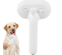 Nuyhadds Cepillo para el pelo de perros, cepillo de vapor para mascotas, peine relajado para gatos con función de pulverización integrada, cepillo para perros y perros de empuje, peine para eliminar
