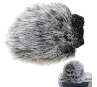Nuyhadds Cubierta de viento para cámara, protector de viento para micrófono de exterior, protector de viento para micrófono, parabrisas de micrófono de cámara para la mayoría de cámaras Vlog