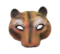 Nuyhadds Cubrebocas de animales para adultos, protector facial de personajes de animales, accesorios de vestir para familiares, adultos, teatro, actuaciones, Navidad, vacaciones, sesión de fotos