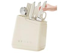 Nuyhadds de almacenamiento para utensilios de cocina | Contenedor portátil multifuncional desmontable - Soporte para cubiertos de cocina para vajilla y cubiertos, para tijeras, cucharas