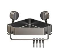 Nuyhadds Estantería de Ducha - Resistente al Agua, a Prueba de óxido, sin taladrar, diseño de Estante con, solución de Almacenamiento para el baño | Home Living Room Kitchen Apartment para