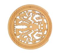 Nuyhadds Feedback Buster para guitarra acústica, cubierta de orificio para guitarra acústica - Piezas de guitarra ligera, accesorios decorativos para guitarra, portátil para agujeros de sonido