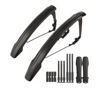 Nuyhadds Guardabarros de bicicleta - Guardabarros ajustable de cambio rápido,Guardabarros delantero y trasero | Para bicicleta de montaña Ciclismo por carretera Ocio Ciclismo Ciclismo Tiempo húmedo