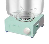 Nuyhadds Hornillo de camping a prueba de, estufa de cassette portátil para pícnics, resistente al, control de llama preciso, cocina de camping ajustable de varios niveles para