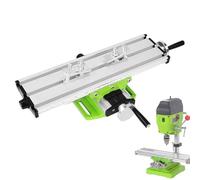Nuyhadds Mesa de fresado,Máquina de aleación de aluminio del eje X-Y ajustable,Mesa deslizante compuesta - Para carpintería fresado corte procesamiento de metal soldadura fabricación
