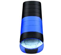 Nuyhadds Saco de dormir de senderismo, sacos de dormir para adultos | cálido saco de dormir para clima frío para adultos, 50 °F-68 °F, saco de compresión ligero para dormir con cordón para exteriores