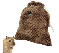 Nuyhadds Sortant Cochon Tirage Guinea Bag - Cama de Conejillo de Indias, Bolsa de Transporte con cordón y ventilación Transpirable para Sugar Glider