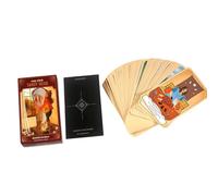 Nuyhgtr 78 Cards Tarot, Tarot Deck, Divination Tarot Cards, Tarot Cards Deck, Tarot Oracle Cards, Party Entertainment Game, Board Game Card for Engaging Party Entertainment and Insights
