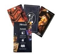 Nuyhgtr 78 Stories Solitaire Toys, English Divination Cards, 78 Stories Tarot, Tarot Card Game, Full English Board Game, Engaging Divination Game for Friends & Party Activities