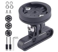 Nuyhgtr Adjustable Cycling Computer Mount, Secure & Adjustable Metal Handlebar Holder Bracket, Space-Saving & Lightweight Design for Riding & Travel, 4,5 x 3,6 x 3,4 cm, 21 g