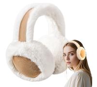 Nuyhgtr Adjustable Winter Ear Warmers, Winter Earmuffs, Fleece Ears Covers Muffs Winters, Snow Ears Muffs, Cold Protection Earmuffs, Women Ear Muffs, Ear Cover Winters, Cozy Ears Warmers for Winter