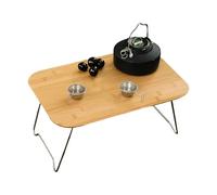 Nuyhgtr Camping Plegable Mesa, Small Portable Desk, Diseño compacto plegable, Lightweight Outdoor, Travel-Friendly Tabletop, Ideal para viajes de coche, Kitchen, Picnic Use, 11.81x7.76in