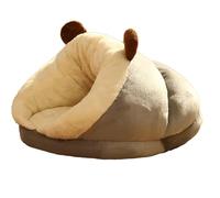 Nuyhgtr Cat Sleeping Bag | Thickened Pet Sleeping Bag For Winter | Multipurpose Warm Cave Nest Soft Indoor Cat House For Small Cats and Dogs | Cozy Feline Retreat