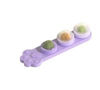 Nuyhgtr Catnip Balls, Rotatable Catnip Ball, Catnip Ball Toys for Cats, Wall Mounted Catnip Toys, Lick Healthy Kitten Chew Toys, Interactive Chew Catnip Balls, Interactive Catnip Toys