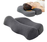 Nuyhgtr Cervical Pillow, Cooling Spine Cushion, Neck Support Foam, Ergonomic relieves Design, Travel Sleep Aid, Good for Bedroom Workplace Living Room Airplane Car Use, 51 x 33 x 10 cm
