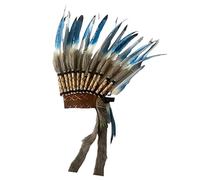 Nuyhgtr Chief Hat Accessory, Vintage Headwear, Decorative Headdress, Native Style Headdress, Halloween Costume, Vintage Headdress for Halloween and Costume Party
