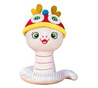 Nuyhgtr Chinese New Year Snake Plush Toy, Soft Snake Pillow, 8,7 pulgadas