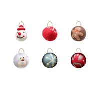 Nuyhgtr Christmas Felt Balls, Wool Felt Christmas Ornaments, Vintage Christmas Felt Balls, Felt Ball Colgante Decoraciones, Colorful Felt Ball Christmas Decorations for Winter and Festive Gatherings
