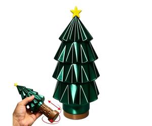 Nuyhgtr Christmas Money Holders, Interactive Reusable Tree Maze Money Box | Holiday Cash Gift Decor for Kids, Family, Home, Office, Shelf, Fireplace, and Party