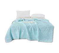 Nuyhgtr Cooling Blanket, Summer Sleeping Comforter, Portable Moisture-Wicking Throw, Breathable Fabric for Dorm, Sofá, Camping, Car, Outdoor, Bedroom, Picnic, Hospital, 39,37 x 59,06 pulgadas
