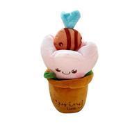 Nuyhgtr Dog Enrichment Toys, Multifunctional Puppy Foraging Doll, Cat Puzzle Toy, Interactive Stuffed Plant for Treat Hiding Games, Engaging Play for Puppies & Kittens, 25 x 15 cm