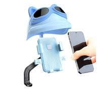 Nuyhgtr Electric Scooter Phone Holder, Rearview Mirror Mount Clip, Ajuste ajustable con sombra solar, teléfono Cradle para viajes y conmutación diaria, 5,31 x 8,66 x 11,02 pulgadas