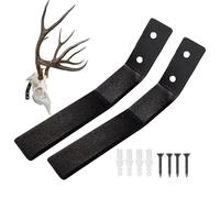 Nuyhgtr European Skull Mount, Skull Hooks, Skull Wall Mount, Heavy Duty Display, Flush Display Mount, 19,05 x 2,48 cm, Adjustable European Skull Mount Hanger for Deer, Antelope, and Cattle,