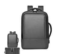 Nuyhgtr Expandable Notebook Backpack, Backpack, Travel Laptop Backpack, Extra Large Work and Travel Laptop Backpack for Men - Ideal para negocios y oficinas, Glacier Gray Upgraded Versión, Se référer