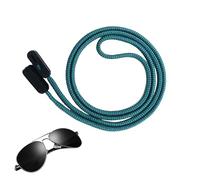 Nuyhgtr Eyeglass Strap Lanyard, Retro Adjustable Sunglasses Retainer with Secure Grip and Stylish Cord Design for Women Men Teens Boys Girls Outdoor Travel School Everyday Use, 77cm, verde (malachite