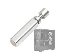 Nuyhgtr GPU Soporte Bracket, Telescopic GPU Stand, Magnetic Video Card Brace, Increased Efficiency Aluminum Support, Maximizes Gpu Stability Magnetic Brace, for Home, Dorm, 7,4 x 1,4 x 1,4 cm