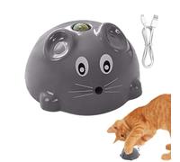 Nuyhgtr Indoor Cat Exercise Toy, Outdoor Cat Toys, Cat Grass Toy, Rechargeable Cat Toys, Bell Cat Toys, 20 cm, Automatic Turning Automatic Squeaky Cat Toys for Kitten Indoor Outdoor Exercise