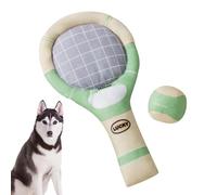 Nuyhgtr Indoor Outdoor Dog Chew Toy, Puppy Chew Toy, Funny Dog Tennis Balls, Interactive Dog Balls, Interactive Dogs Funny Teething Toy, for Small Medium Large Dogs, Green