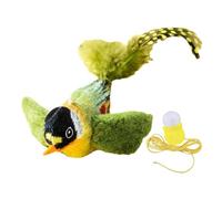 Nuyhgtr Interactive Cat Toy, Realistic Chirping Toy, Bird Touch Activated Toy, Kitten Chirping Toy, Simulated Chirping Bird Interactive Cat Toy with Realistic Chirping and Catnip for All Breeds