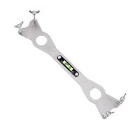 Nuyhgtr Juego de llaves de fontanería, llave de drenaje de ducha, llave portátil debajo del fregadero, herramienta de instalación de grifo de mano versátil con nivel para varios proyectos,