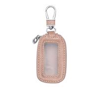 Nuyhgtr Key Pouch Car Keys, Zipper Key Holder, Pu-Leather Car Keychains Bag, Auto Organizer Bags Metal Hook, Keyrings Fob Protectors for Adults, Vehicles 5 x 9 cm, rosa, Se référer au descriptif