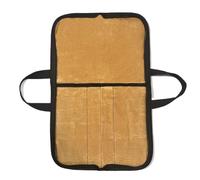 Nuyhgtr Knives Bag, Travel Kitchenware Pouch Compartments, Waxed Canvas Chef Knife Bag, Portable Kitchen Tools Organizer with Handle for Culinary Professionals and Home Cooks, caqui, Se référer au
