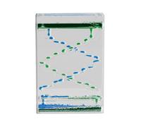 Nuyhgtr Liquid Motion Timer, Acrylic Oil Timer, Calming Sensory Toy, Stress Relief Desk Toy, Desk Decor Timer, Water Timer Toy, Liquid Sensory Toy, Handheld Oil Timer