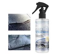 Nuyhgtr Líquido Lavaparabrisas de Invierno,Agente Anticongelante Derretidor De Hielo 100ml,Limpiador de Nieve para Automóvil | para Invierno Escarcha Hielo Ventana Exterior Refrigerador Congelador