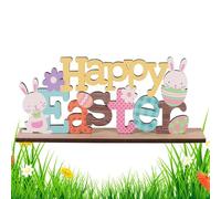 Nuyhgtr Mesa Centerpiece, Easter Holiday Decor, Rabbit Table Decoration, Collectible Craft Decor, Ideal para decorar tu mesa de comedor durante las celebraciones y las vacaciones