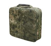 Nuyhgtr Multi-Compartment Fishing Bag, Travel Fishing Organizer, Fishing Organizer Bag, 38 x 38 x 15 cm, Soft Fishing Organizer Bag with Multiple Compartments for Tackle Storage and Fishing Trips