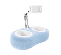 Nuyhgtr Phone Pillow Stand, Couch Cellphone Bracket, Rotatable Design and Soft Stable Base, Tablet Holder for Lap, Sofá, Desk, Couch, Vestidor Mesa, 15,75 x 18,11 x 7,68 pulgadas