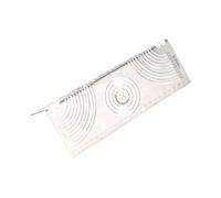 Nuyhgtr Precision Angle Marking Tool, Arc Marking Tool, Right Angle Construction Tool, Stainless Steel Scriber, Construction Parallel Ruler, Versátil Multi-function Folding Ruler for Woodworking