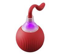Nuyhgtr Rechargeable Cat Toy, Automatic Cat Play Ball, Moving Puppy Toy, Cat Supplies, Pet Interactive Toys, Interactive Cat Ball, 360 Degree Rotating Ball for Activate Natural Hunting Instincts