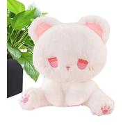 Nuyhgtr Small Stuffed Bear, Animal Plush Doll Plush Toys, Cuddly Soft Hugging, Adorable Cozy Design Toddler Home Decorations Room Decor Party for Babies, 10x10x22cm