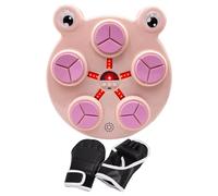 Nuyhgtr Smart Boxing Machine, Wall Mounted Punch Trainer, Musical Boxing Machine, Adjustable Speed Trainer, Light-Up Boxing Machine, Musical Workout Machine for Children Adults, Workout Sports