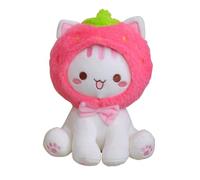 Nuyhgtr Soft Animal Toys, dibujos animados Plush Toy, Sitting Cat Plush, Children Toy Decoration, Cozy Bedtime Plush, Decorative Cat Plushie, Huggable Cat Toy for Accompany, Playing, Mesa Decorativa