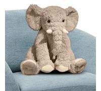 Nuyhgtr Soft Huggable Doll, Sleeping Companion, Cute, Decorative Stuffed Animal, Imaginative Play Toy, Kids Elephant Toy, Cuddly Elephant Doll, Adorable Plush Elephant, for Kids, Imaginative Play