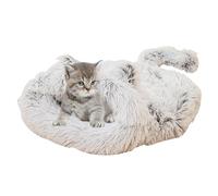 Nuyhgtr Soft Kitten Cave Bed, Winter Cat Nest Bed, Comfortable Pet Sleeping Nest, Portable Dog Bed, 55x55x15 cm, Comfortable Winter Cat Nest Bed Perfect for Small Dogs and Cats to Snuggle In